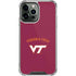 Virginia Tech VT iPhone 13 Pro Max Clear Case